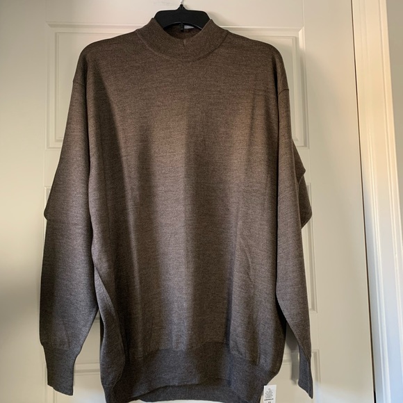 #2/22 Gran Sasso men’s sweater size M/L (56) 70% wool 20% silk 10% cashmere